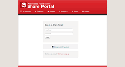 Desktop Screenshot of afsshareportal.com
